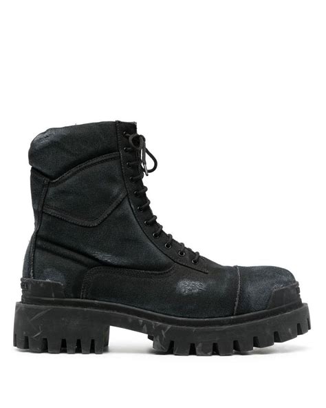 balenciaga combat boots.